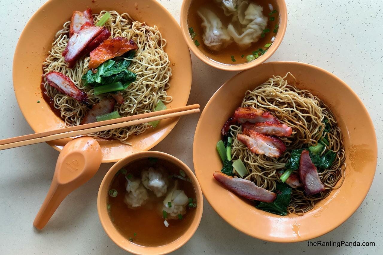 Food Review: Koung's Wan Tan Mee In Geylang | One Of Best Wanton Noodles In Singapore – The Ranting Panda