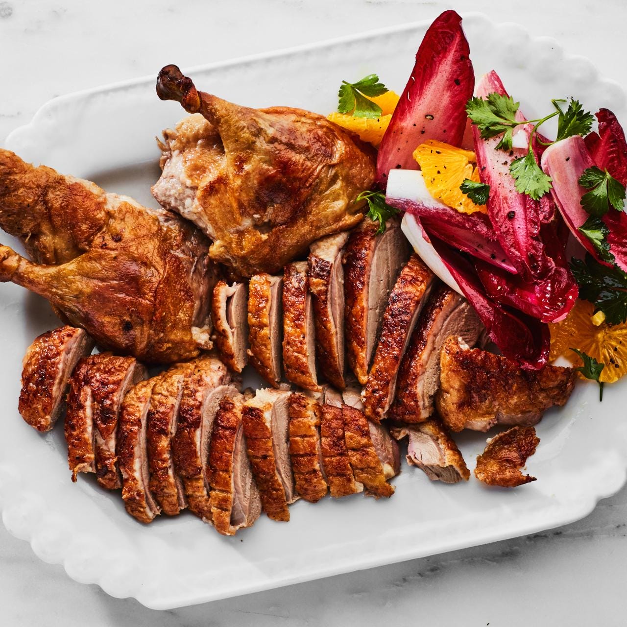 Crisp Roast Duck Recipe | Epicurious