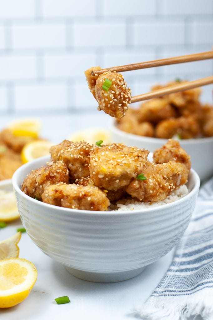 Chinese-style Chicken in a Sweet Lemon Sauce