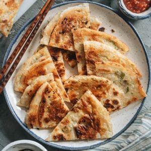 Chinese Pancakes with Scallions