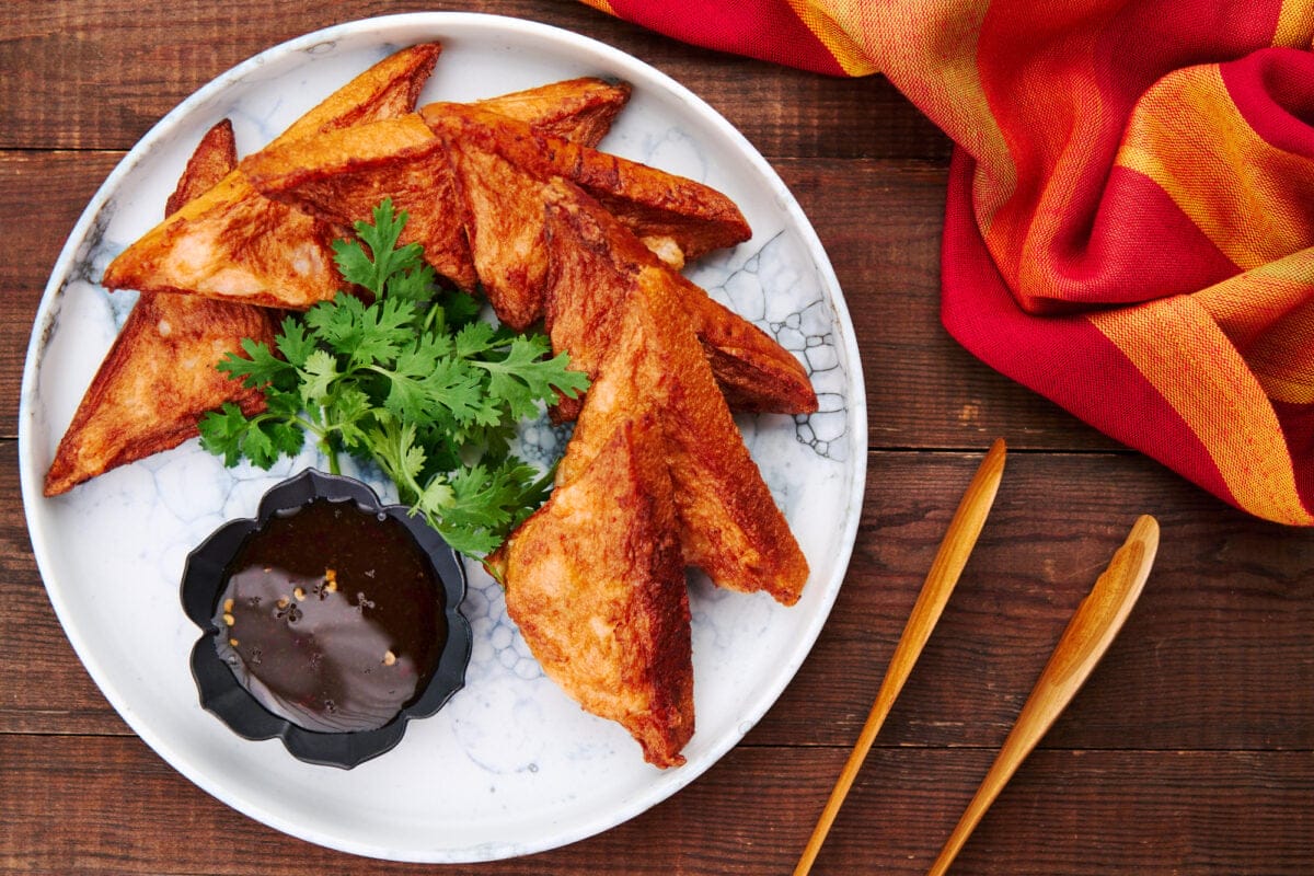 Deep-Fried Shrimp Toasts