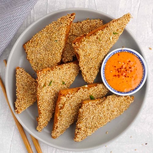 Deep-Fried Shrimp Toasts