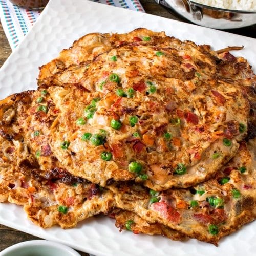 Egg Foo Yung with Pork BBQ