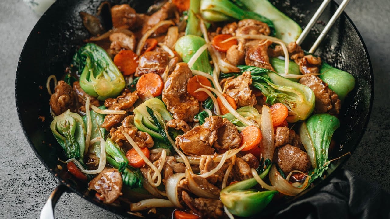 Chop Suey with Pork