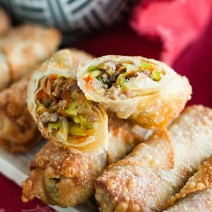 Chinese Pork Egg Rolls