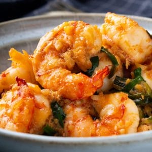 Shrimp in Garlic Sauce