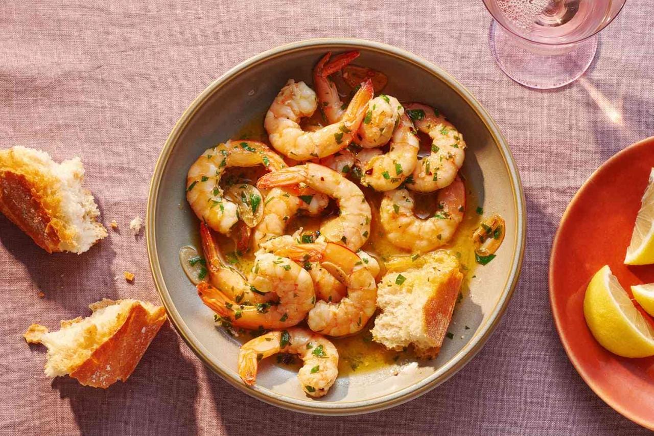 Shrimp in Garlic Sauce