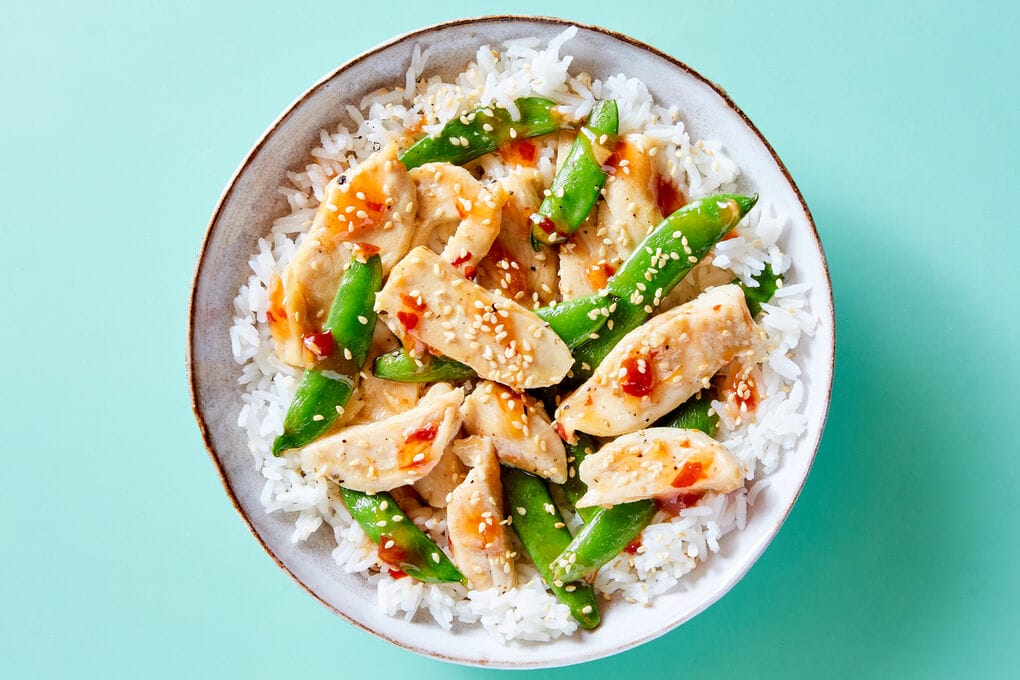 Pork with Snow Peas