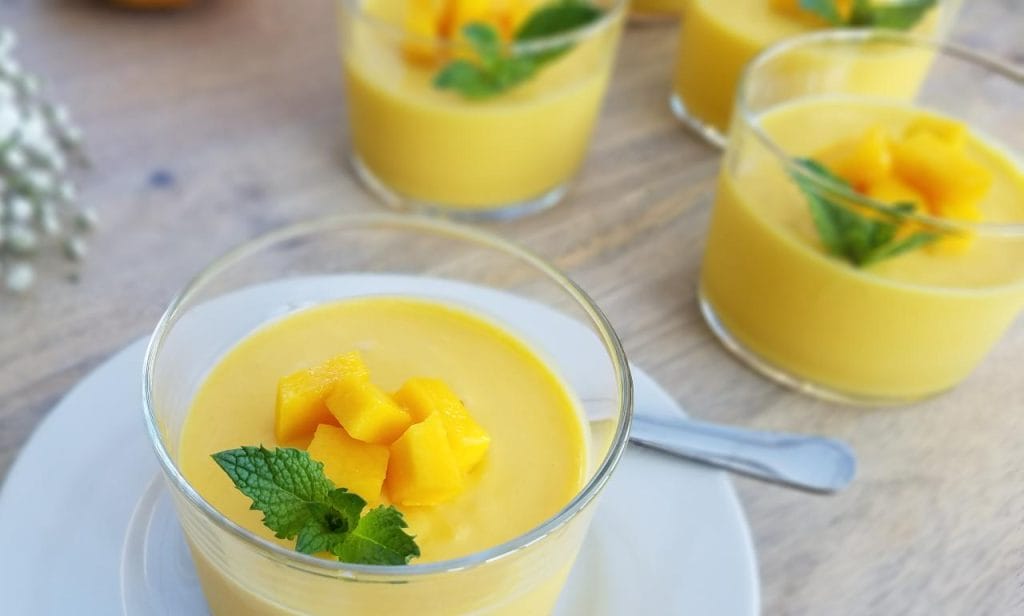 Chinese Mango Pudding