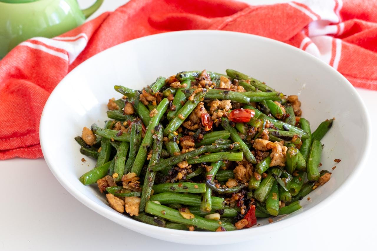 Dry-Sautéed Green Beans