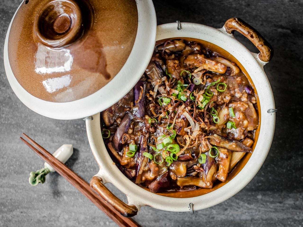 Eggplant in Garlic Sauce