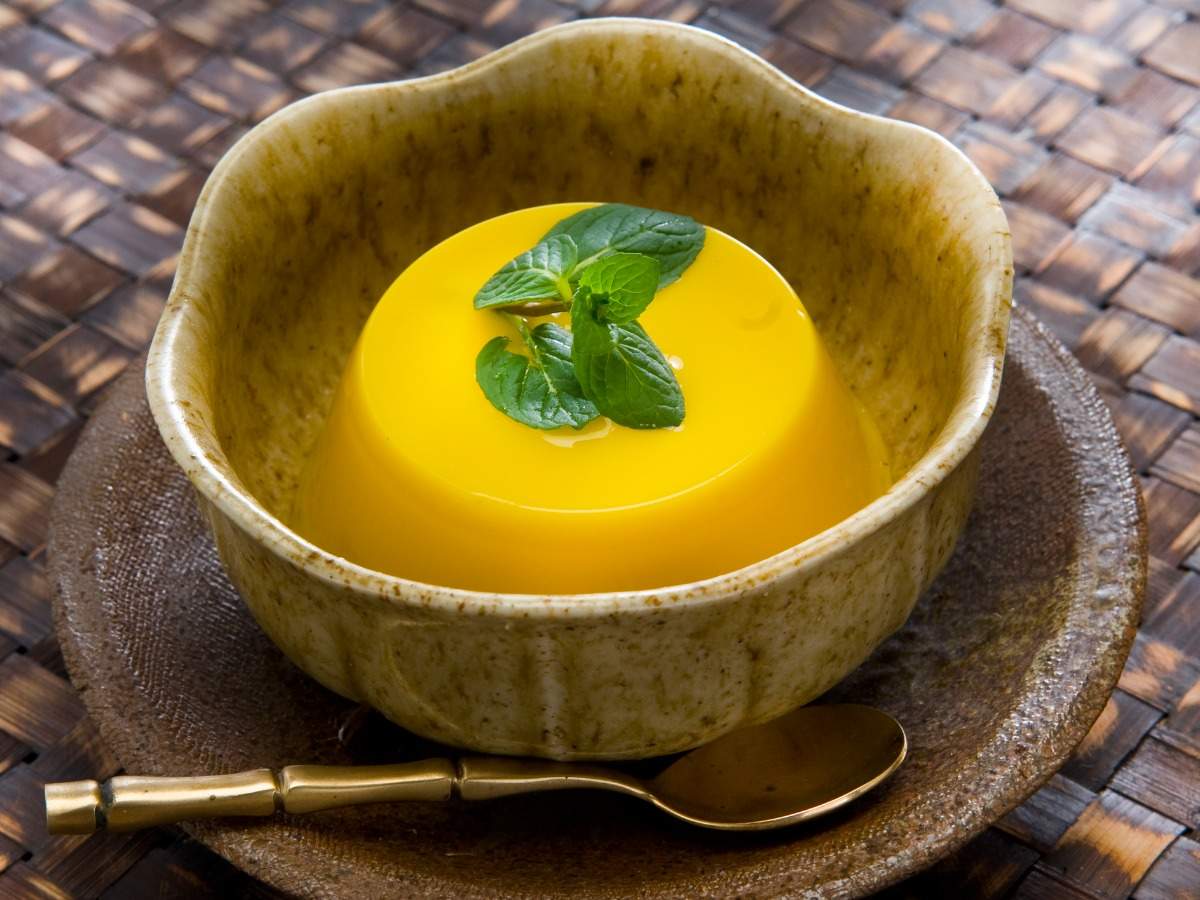 Chinese Mango Pudding