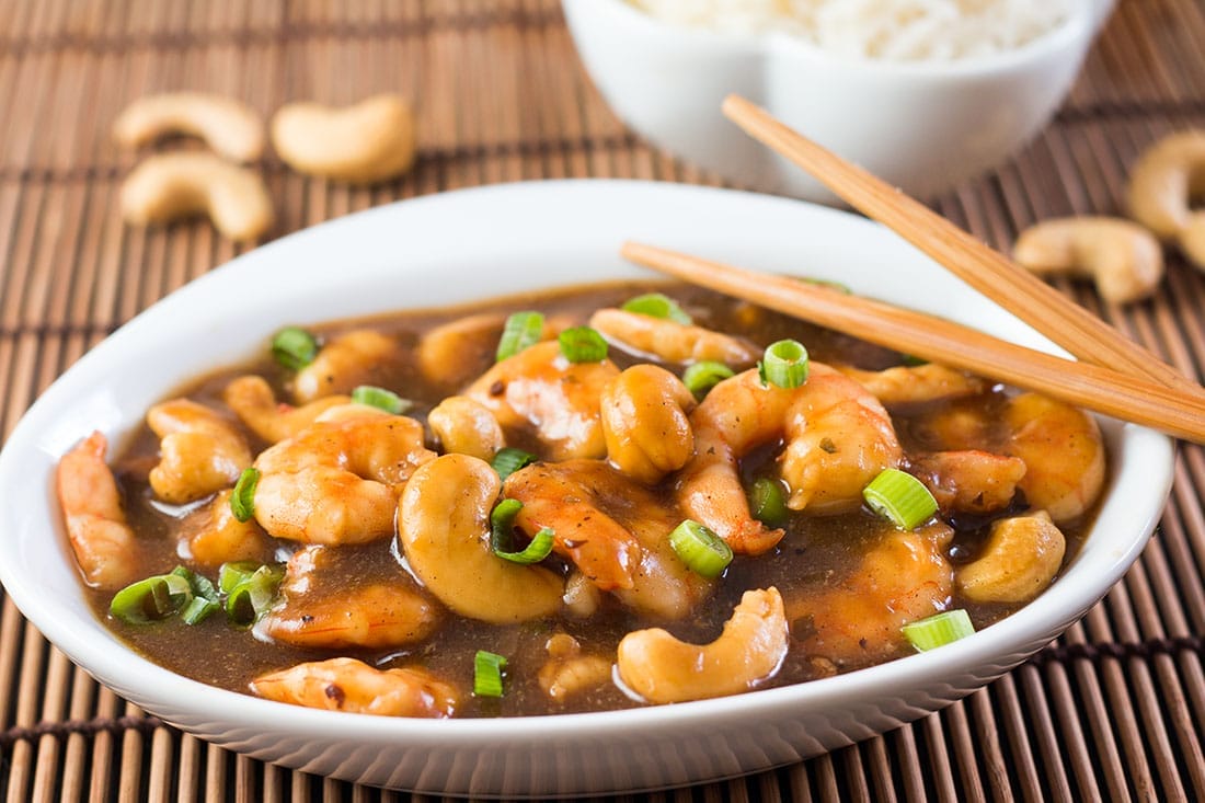 Cashew Shrimp Stir-fry