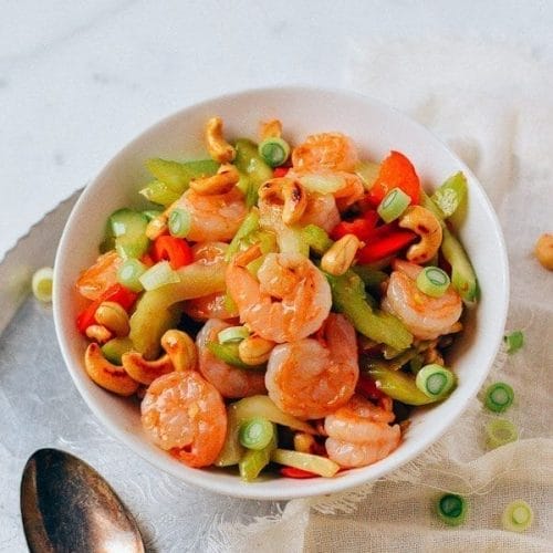 Cashew Shrimp Stir-fry