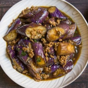Eggplant in Garlic Sauce