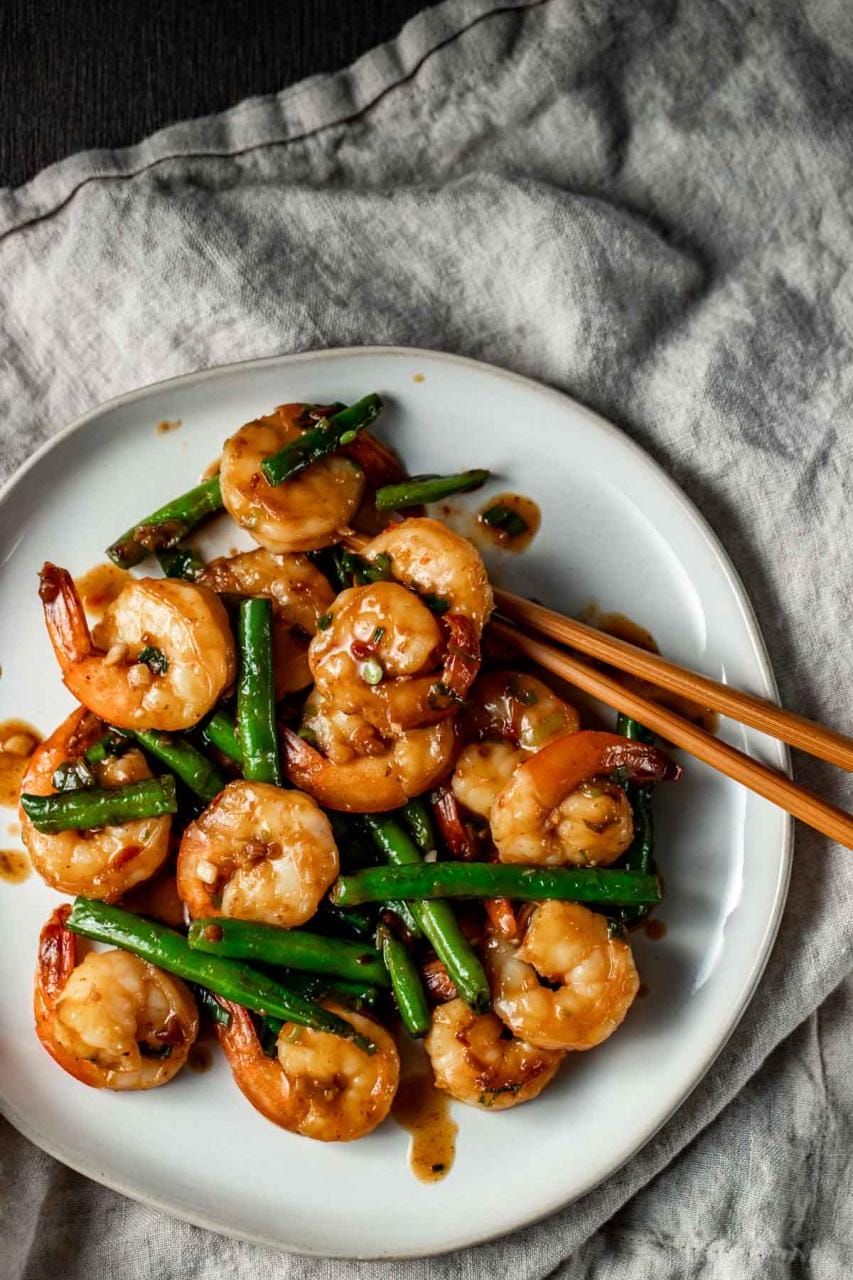 Shanghai Shrimp Stir-fry