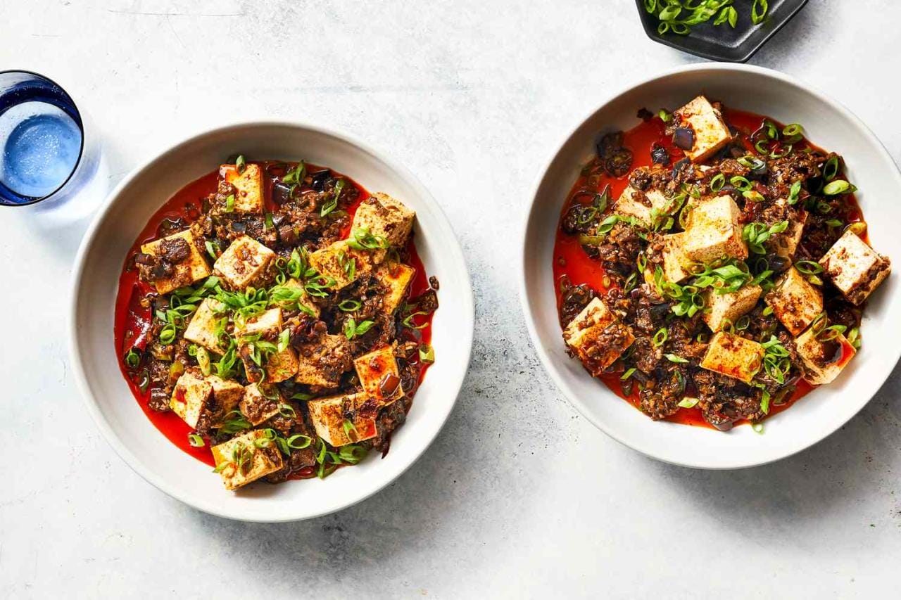 Vegetarian Ma Po Tofu