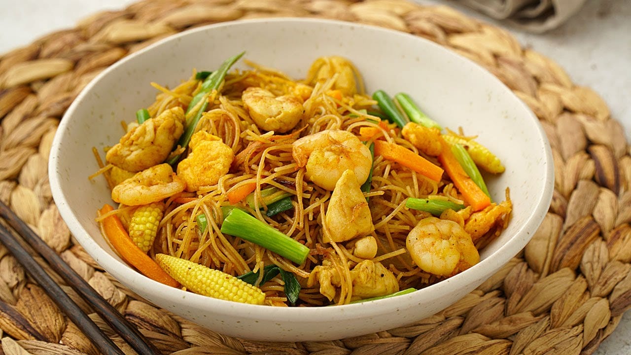 Singapore Noodles Mei Fun