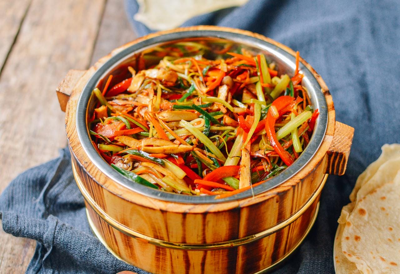 Vegetarian Moo Shu